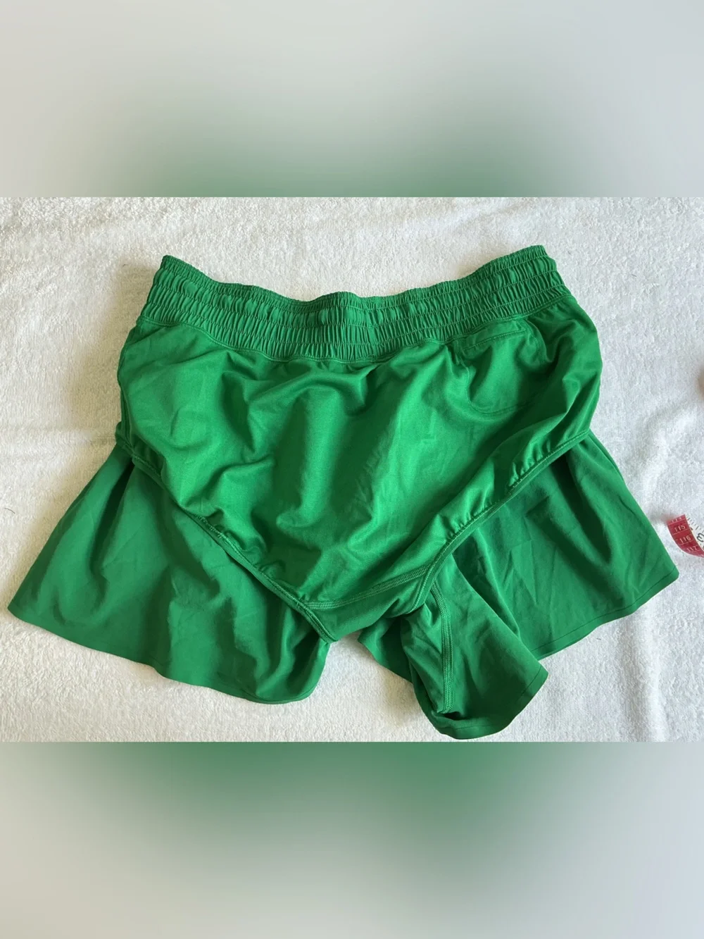 lululemon athletica Emerald Green Layered Running Shorts